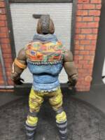 Mr. T (A-Team) Custom Action Figure [Back jacket detail]