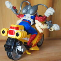 Spider-Man on Cycle (Six Arm with Web Cannon) (Spider-Man) Custom Action Figure