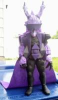 Lepus the Indigo Lantern Were-Hare(like werewolf but a werehare) (DC Universe) Custom Action Figure