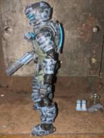 Dead space 2 Soldier Suit (Dead Space) Custom Action Figure [Left side view]