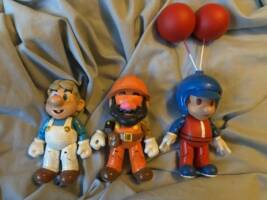 Super Mario side characters: Spike, Stanley the Bugman, Balloon Fighter (Super Mario Bros) Custom Action Figure