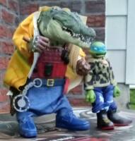 Urbanized stylings Leatherhead & Leo (Teenage Mutant Ninja Turtles) Custom Action Figure