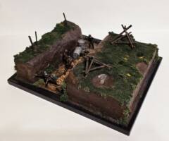 Trench Diorama (Soldier) Custom Diorama / Playset