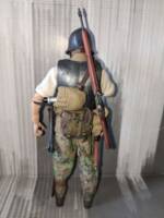 WWK, Kugelstahl - American knight, light armor (Original) Custom Action Figure [Back view]