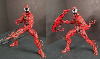 Symbiote Carnage v2 (Marvel Legends) Custom Action Figure
