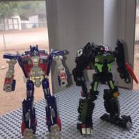 Lockdown (ROTF) Mod (Transformers - Revenge of the Fallen) Custom Action Figure [Lockdown Size Comparison]