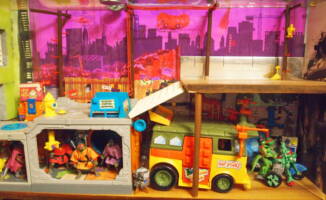 City Sewer: City from above (Teenage Mutant Ninja Turtles) Custom Diorama / Playset [classic view]