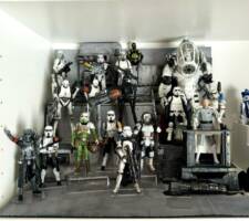 Frontline Infantry Base (Star Wars) Custom Diorama / Playset