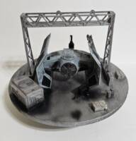 Darth Vaders TIE Advanced (Star Wars) Custom Diorama / Playset