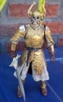 Au Armored El Dorado Knight Skeletor (not canon original idea) (Masters of the Universe) Custom Action Figure