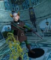 Young Spell Bender Mage: Ezrael (original character) (Mythology Creatures) Custom Action Figure