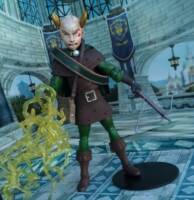 Young Spell Bender Mage: Ezrael (original character) (Mythology Creatures) Custom Action Figure