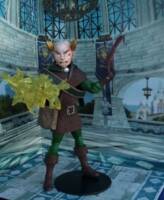Young Spell Bender Mage: Ezrael (original character) (Mythology Creatures) Custom Action Figure