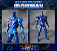 Blue Stealth Ironman (Marvel Legends) Custom Action Figure