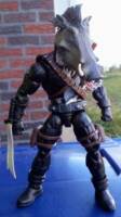 Anthros:Javier" Jumex Grog" Jimenez The Bounty Hunter (animal type warthog) (Anthros) Custom Action Figure