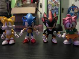 Classic Shadow The Hedgehog (Sonic) Custom Action Figure