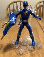 Blue Dino Thunder Ranger Super Dino Mode (Power Rangers) Custom Action Figure