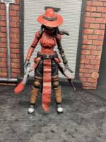 Carmen Stampediego (Carmen sandiego x vash the stampede) (Carmen Sandiego) Custom Action Figure