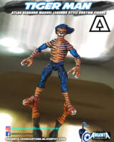 Tiger Man (Independent Comics) Custom Action Figure