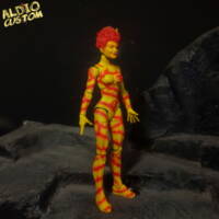 magma (X-Men) Custom Action Figure
