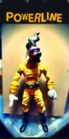 POWERLINE  ( A GOOFY MOVIE) (Adult Swim) Custom Action Figure