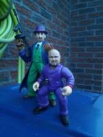 Dick Tracey Mobsters: Underboss Venti De Lorenzo & Soldier Michael "Mousey"Formaggio (not canon original characters) (Dick Tracy) Custom Action Figure