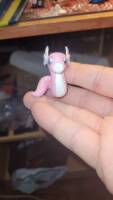 Shiny Dratini (Pokemon) Custom Miniature / Figurine