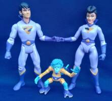 Super Friends Wonder Twins Zan and Jayna (DC Super Friends) Custom Action Figure