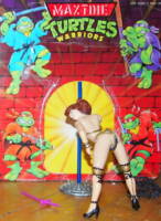 Bodacious Birthday: April, the Stripteaser (Teenage Mutant Ninja Turtles) Custom Action Figure