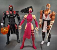 Ermac Mileena Baraka (Mortal Kombat) Custom Action Figure