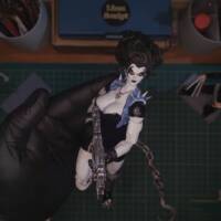 Lobo Lady - DC (Marvel Legends Custom) (Marvel Legends) Custom Action Figure