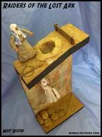 Map Room Descent (Indiana Jones) Custom Diorama / Playset