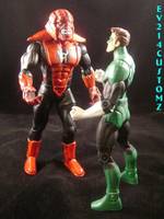 Red Lantern Atrocitus (Green Lantern) Custom Action Figure