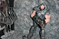 Marcus Fenix   In " Rookie COG Alley Attack "  *GEARS OF WAR* (Gears Of War) Custom Diorama / Playset