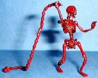 Blood Skeleton Whipper (Castlevania) Custom Miniature / Figurine