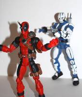 Taskmaster (Udon Style) (Marvel Legends) Custom Action Figure