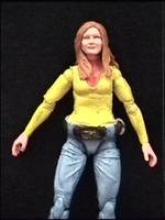 Mary Jane 1990's cartoon version (Spider-Man) Custom Action Figure