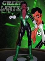 Soranik Natu : GREEN LANTERN (DC Direct) Custom Action Figure