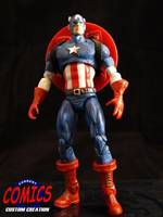 Classic Captain America (Marvel Universe) Custom Action Figure