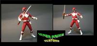 MMPR Red Ranger (Power Rangers) Custom Action Figure