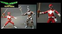 MMPR Red Ranger (Power Rangers) Custom Action Figure