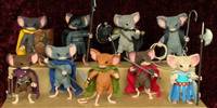 Mouse Guard Figure Set (Mouse Guard) Custom Miniature / Figurine