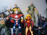 Iron Patriot (Marvel Select) Custom Action Figure