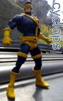 Cyclops (X-Men) Custom Action Figure
