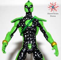 Captain Marvel Crazy Kree Version (Marvel Universe) Custom Action Figure