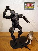 Snake Eyes v2 with Timber (Marvel Legends) Custom Action Figure