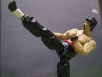 Marshall Law (Street Fighter) Custom Action Figure
