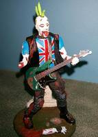 Punk Rocker Zombie (Zombies) Custom Action Figure