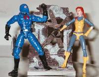 Cobra Commander & Scarlett (G.I. Joe) Custom Action Figure