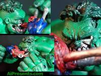 Ai Presents: Icons Zombie Hulk (Hulk - Movie) Custom Action Figure